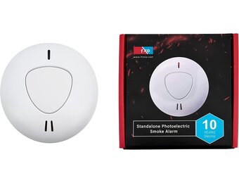 Firexo Rookmelder met 10 Jaar Batterij - Wit - 33% Korting