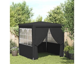 Antraciete Partytent met Wanden 2.5x2.5m - 34% Korting!