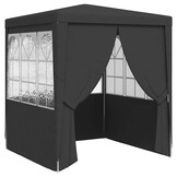 Antraciete Partytent met Wanden 2.5x2.5m - 34% Korting!