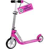 HUDORA Little BigWheel Step, veilige aluminium step voor kinderen vanaf 3 jaar, in hoogte verstelbare en inklapbare cityroller voor maximaal 100 kg, stabiele step met grote banden