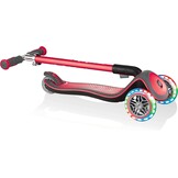 GLOBBER Elite Deluxe Lights – step voor kinderen, 120/80 mm, ABEC 5, 3-wielen, in hoogte verstelbaar, led-wielen