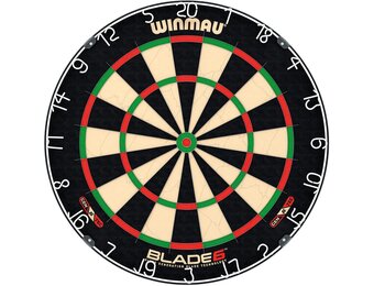 WINMAU Blade-serie – Professioneel steeldartbord Blade-serie – Officieel PDC-goedgekeurd steeldartbord – Blade X | 360 | Blade 6
