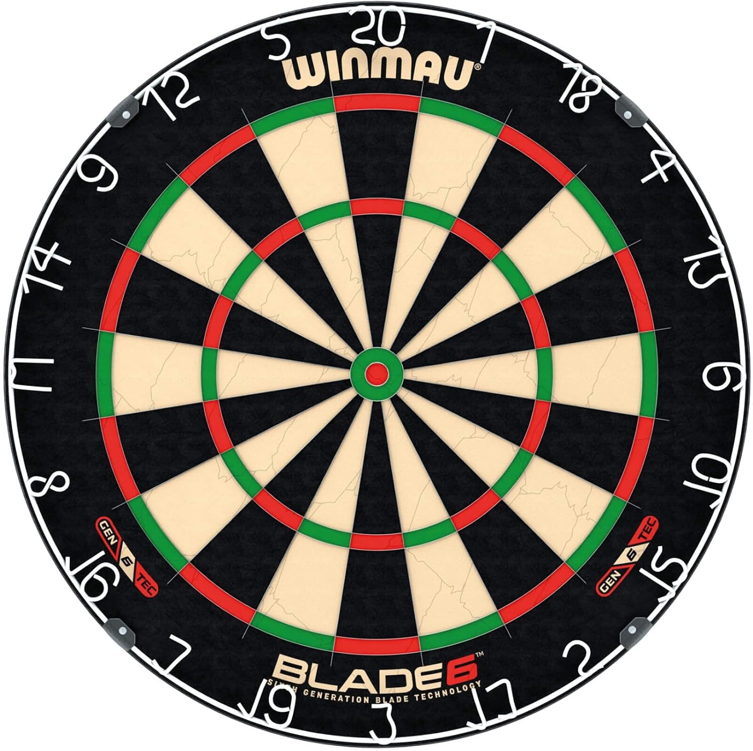 WINMAU Blade-serie – Professioneel steeldartbord Blade-serie – Officieel PDC-goedgekeurd steeldartbord – Blade X | 360 | Blade 6