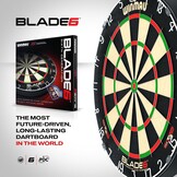 WINMAU Blade-serie – Professioneel steeldartbord Blade-serie – Officieel PDC-goedgekeurd steeldartbord – Blade X | 360 | Blade 6