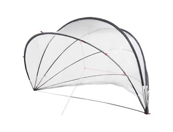 vidaXL Pooldome 500 x 500 x 236 cm PVC Doorzichtig