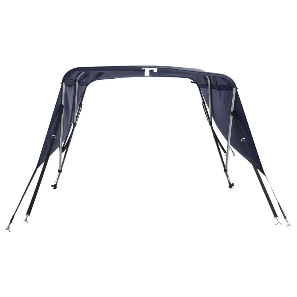 vidaXL Biminitop 3 bogen met zijwanden 183x(185-198)x137 cm