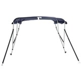 vidaXL Biminitop 3 bogen met zijwanden 183x(185-198)x137 cm