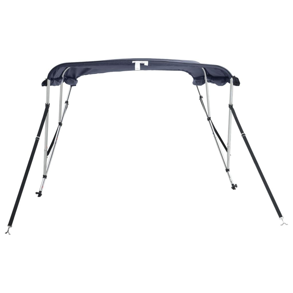 vidaXL Biminitop 3 bogen met zijwanden 183x(185-198)x137 cm