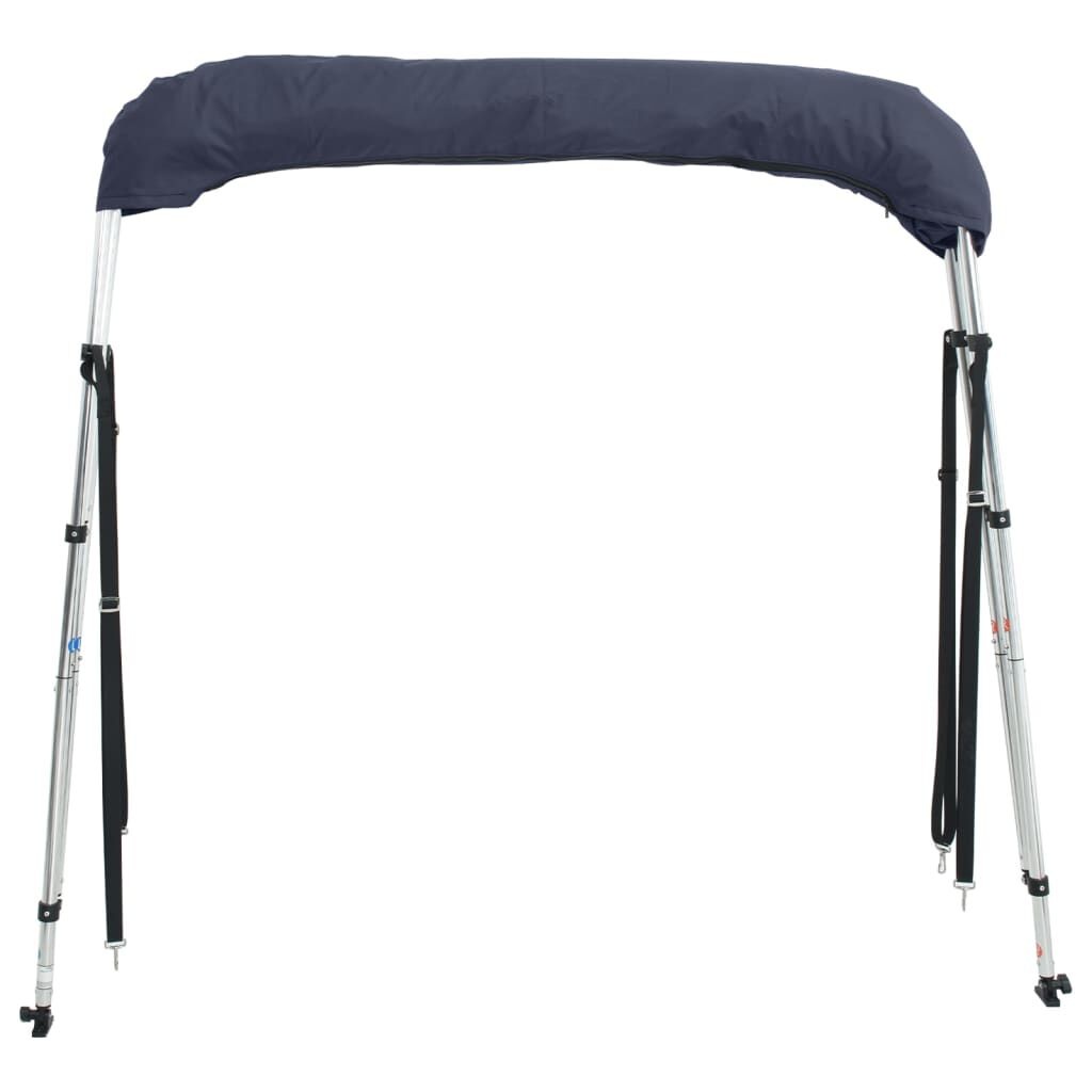 vidaXL Biminitop 3 bogen met zijwanden 183x(185-198)x137 cm