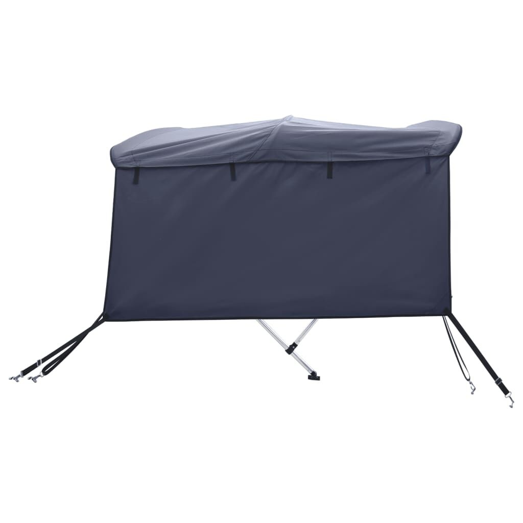vidaXL Biminitop 3 bogen met zijwanden 183x(185-198)x137 cm