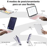 Tablet Toetsenbord met Touchpad voor Samsung Galaxy Tab A9 Plus 11 inch - 56% Korting!