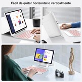 Tablet Toetsenbord met Touchpad voor Samsung Galaxy Tab A9 Plus 11 inch - 56% Korting!