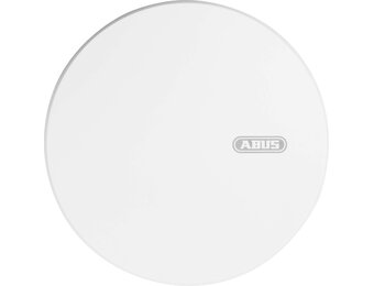 ABUS Rookmelder RWM250 met 12 jaar batterij en hittewaarschuwingsfunctie, voor keukens, woonruimtes en caravans, Q-label en DIN EN14604-gecertificeerd, wit