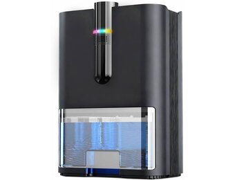 Electric Dehumidifier, Room Dehumidifier, Electric, 2500 ml Water Tank Capacity, Automatic Defrosting, Sleep Mode, Against Moisture Mould, for Bathroom, Bedroom