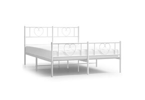 VidaXL Wit Metalen Bedframe 120x190 cm - 34% Korting!