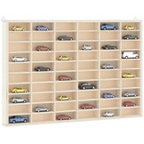 vidaXL Houten verzamelvitrine met 60 vakken 60x4,5x40,5 cm