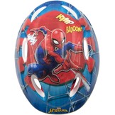 A.T.L.A.S. 12 inch Spiderman fiets met 2 remmen, decoratieve voorplaat, spatborden, behuizing en stabilisatoren + Spiderman-helm inbegrepen, rood zoals op de foto's