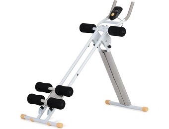 SportPlus Buiktrainer voor thuis inklapbaar - buikspiertrainer, buikroller met 3 of 4 trainingshoeken - buiktrainingsapparaat tot 100 kg