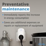 Shelly Plug Smart Home stekker 110-230 V, digitaal bedienen en meten van elektronische apparaten via app & WLAN, wifi-stopcontact, compatibel met Alexa & Google Home, meter met timer, energiebesparend
