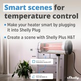 Shelly Plug Smart Home stekker 110-230 V, digitaal bedienen en meten van elektronische apparaten via app & WLAN, wifi-stopcontact, compatibel met Alexa & Google Home, meter met timer, energiebesparend