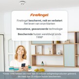 FireAngel Koolmonoxidemelder FA3820 Wit - 10 Jaar Levensduur - 58% Korting