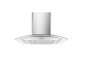 Afzuigkap 84cm RVS Gebogen Glas - 650 m³/u met 35% Korting