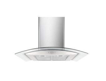 Afzuigkap 84 cm RVS Gebogen Glas | 650 m³/u | 3 Snelheden | 52% Korting