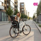 OKBABY Baby Shield - Fietsstoeltje achterop voor kinderen tot 22 kg - Bagagedragerbevestiging