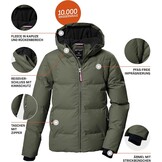 Gewatteerd Winterjack Meisjes - Waterdicht & Winddicht (10.000mm) - Met Korting!