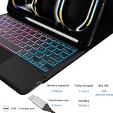 Toetsenbordhoes iPad Pro 13" (M4) 2024 - 60% Korting!