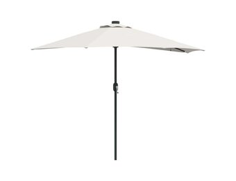 vidaXL Tuinsaal Half Zand 294 x 150 x 224 cm Stof