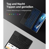 Ergonomisch Ambidexter Toetsenbord Pro 11 - Bluetooth Draadloos (60% Korting)