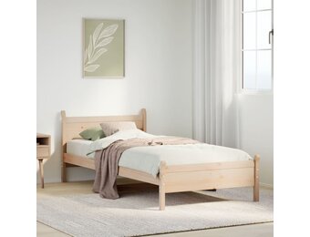 vidaXL Bedframe zonder matras massief grenenhout 90x200 cm