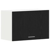 vidaXL Hangkast Lyon Zwart Eiken 60 x 31 x 40 cm Bewerkt hout