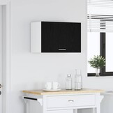 vidaXL Hangkast Lyon Zwart Eiken 60 x 31 x 40 cm Bewerkt hout