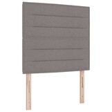 Hoofdbord Taupe Stof Verstelbaar (59% Korting)
