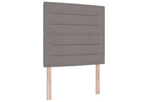 vidaXL Hoofdbord Taupe Stof - 34% Korting