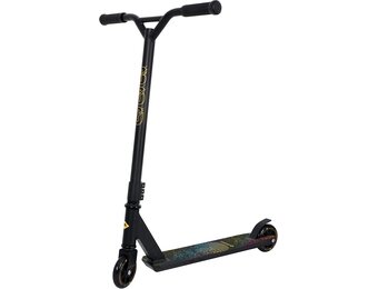 Schildkröt 360 Stuntstep van aluminium, hoogwaardig instapmodel voor de eerste trucs en stunts, 100 mm PU-wielen