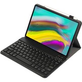 Hoesje Toetsenbord voor Samsung Galaxy Tab S5e 10.5 inch Tablet Cover Magnetisch met Verwijderbare Draadloze Bluetooth Toetsenbord voor Galaxy Tab S5e, Zwart
