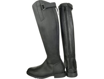 HKM SPORTS EQUIPMENT uniseks-volwassene Reitstiefel -Flex Country-, kurz/normale Weite9100broek - Maat 40 EU