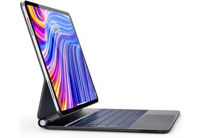 Magnetisch Toetsenbord met Touchpad & Verlichting iPad Air/Pro Zwart - 34% Korting