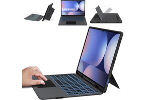 Toetsenbordhoes voor Samsung Tab S10/S9/S8 Ultra 14,6" met 7-kleurenverlichting (34% korting)