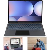 VANKEYPAD Beschermhoes met toetsenbord voor 14,6 inch Samsung Galaxy Tab S10 Ultra/S9 Ultra /S8 Ultra: 7 kleuren met achtergrondverlichting Toetsenbordhoes, Italiaans, QWERTY afneembaar toetsenbord