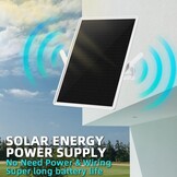 Wifi-versterker, repeater voor buiten, accu, zonne-energie, Wi-Fi Booster WiFi Range Extender tot 100 meter, WLAN-toegangspunt 2,4 GHz Wi-Fi 300 Mbit/s repeater, wifi booster compatibel 2,4 GHz