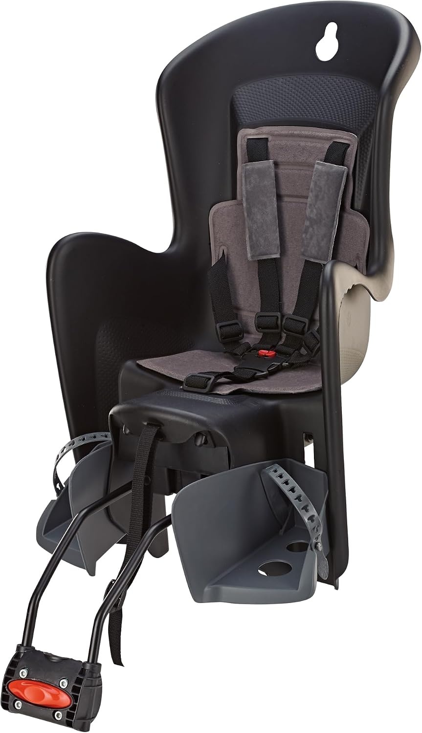Fietszitje Achter Bilby RS voor Kinderen 9m-6j (22kg) - Framebevestiging, Verstelbaar, 5-Puntsgordel, 46% Korting