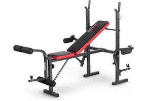 Verstelbare Halterbank voor Thuissport | Multifunctioneel | 150 kg belastbaar