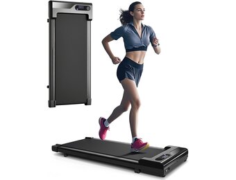 Zeporix Tapirulan Electric Treadmill Space Saving Treadmill Home Portable Walking Running with 4 Speed Modes Remote Control LED Display