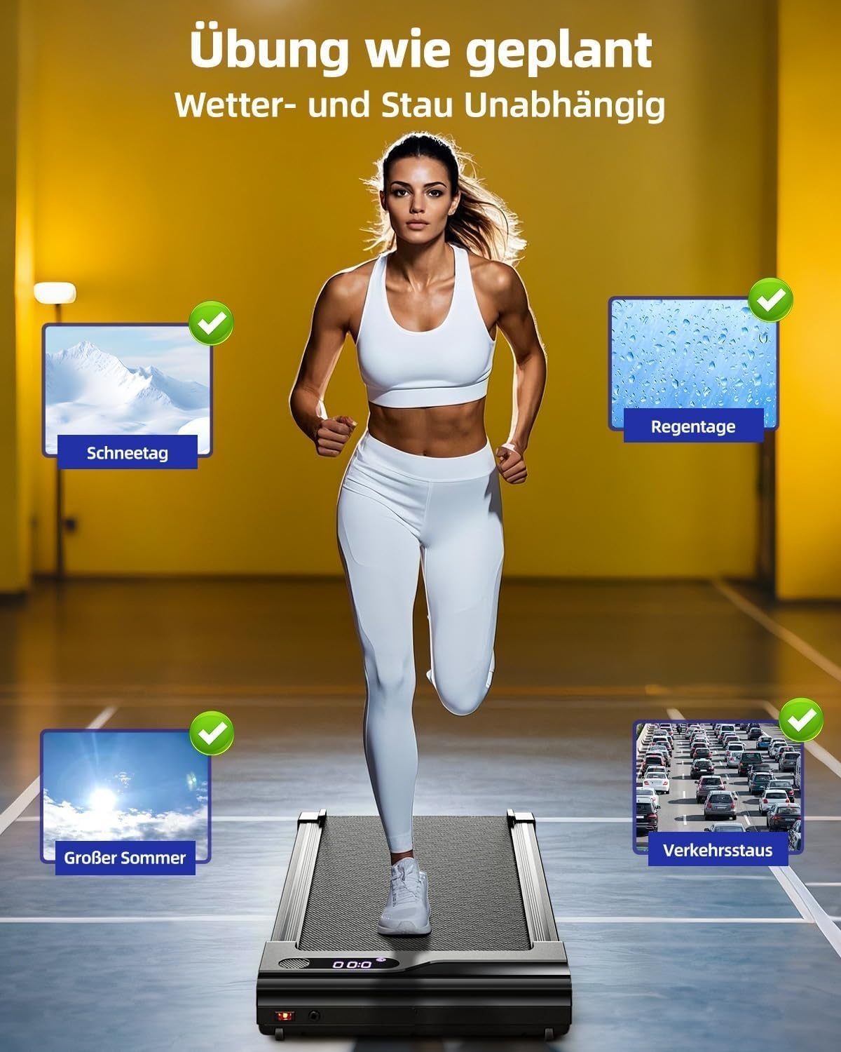 Elektrische Walking Pad met 29% Korting | Ruimtebesparend & Stil