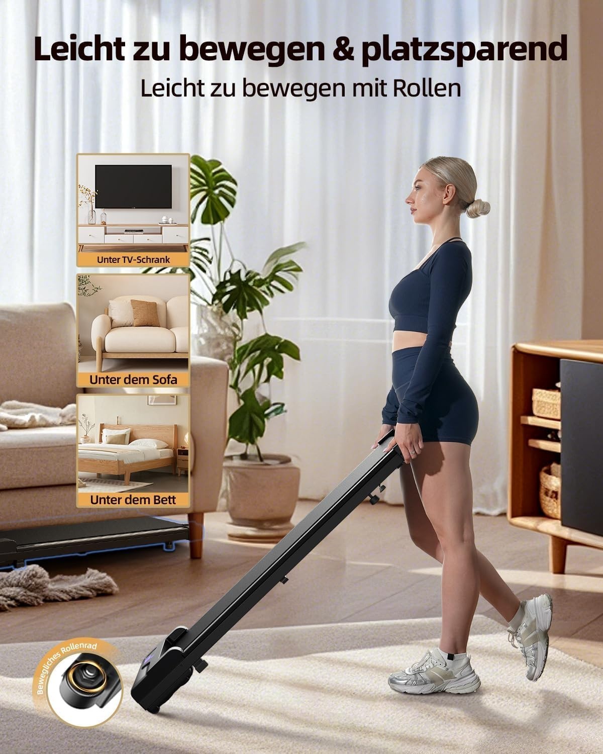 Elektrische Walking Pad met 29% Korting | Ruimtebesparend & Stil