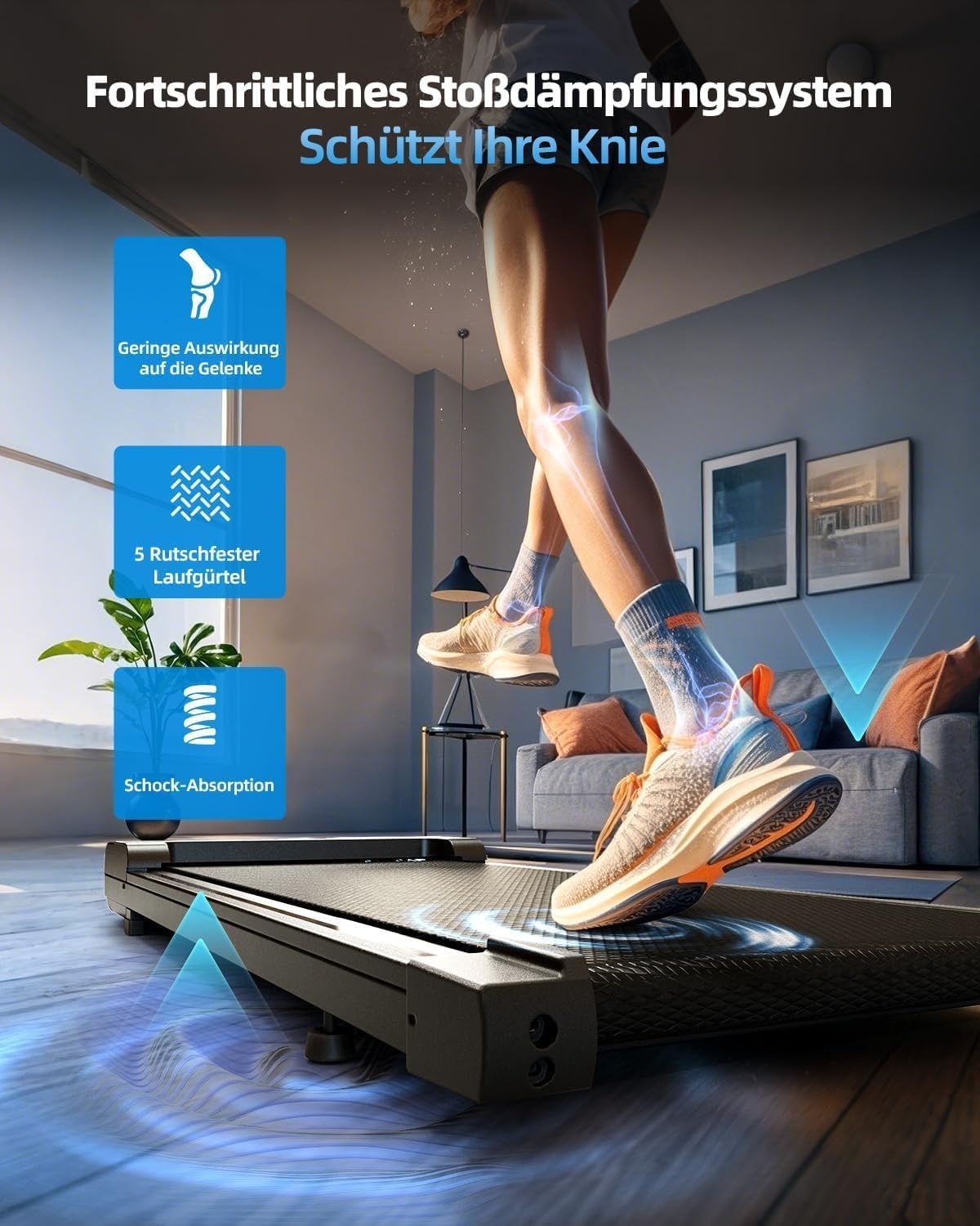 Elektrische Walking Pad met 29% Korting | Ruimtebesparend & Stil